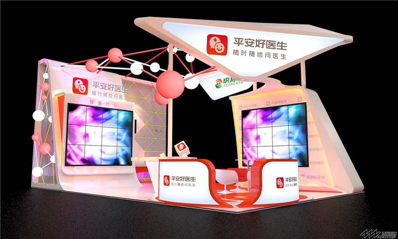 烽火科技參展廣州會(huì)展中心展覽設(shè)計(jì)展臺搭建5